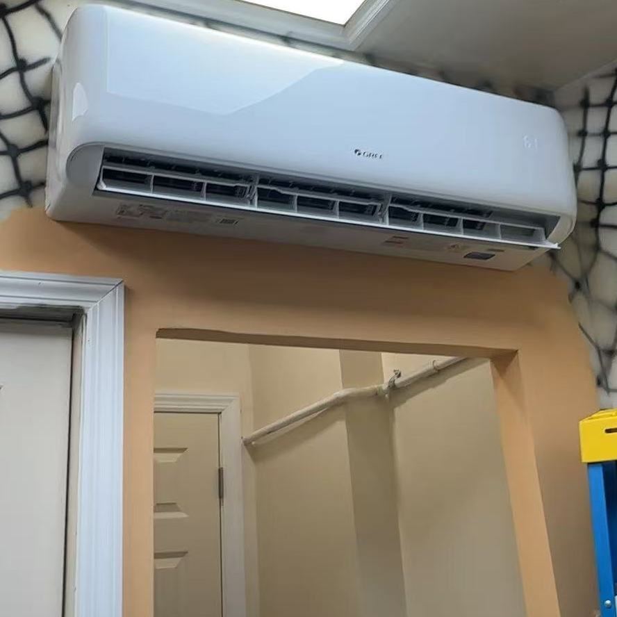 Ductless mini-split indoor unit installed by Aura HVAC