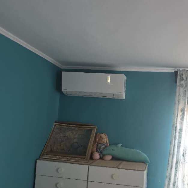 Ductless mini-split indoor unit installed by Aura HVAC